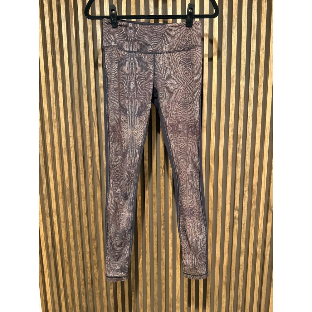 lululemon athletica Patterned Leggings - Brown and Black